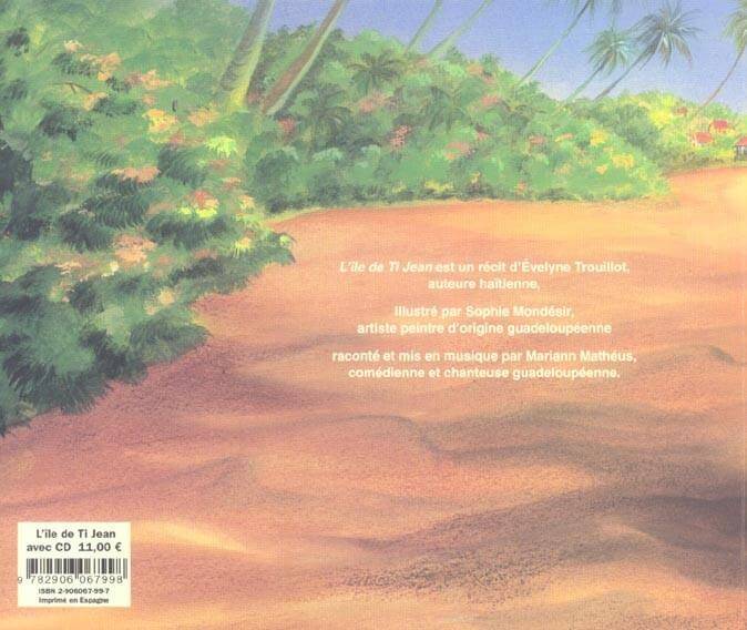 L'île de Ti Jean (avec un CD), Evelyne Trouillot